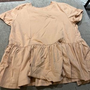 Tjmaxx Brand Ruffle Tee
